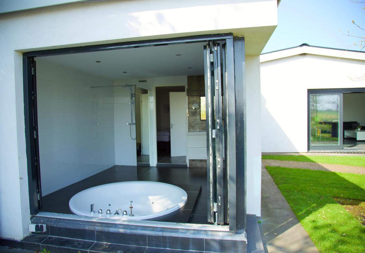 Bungalow Haarlem Amsterdam With Jacuzzi Vijfhuizen ภายนอก รูปภาพ
