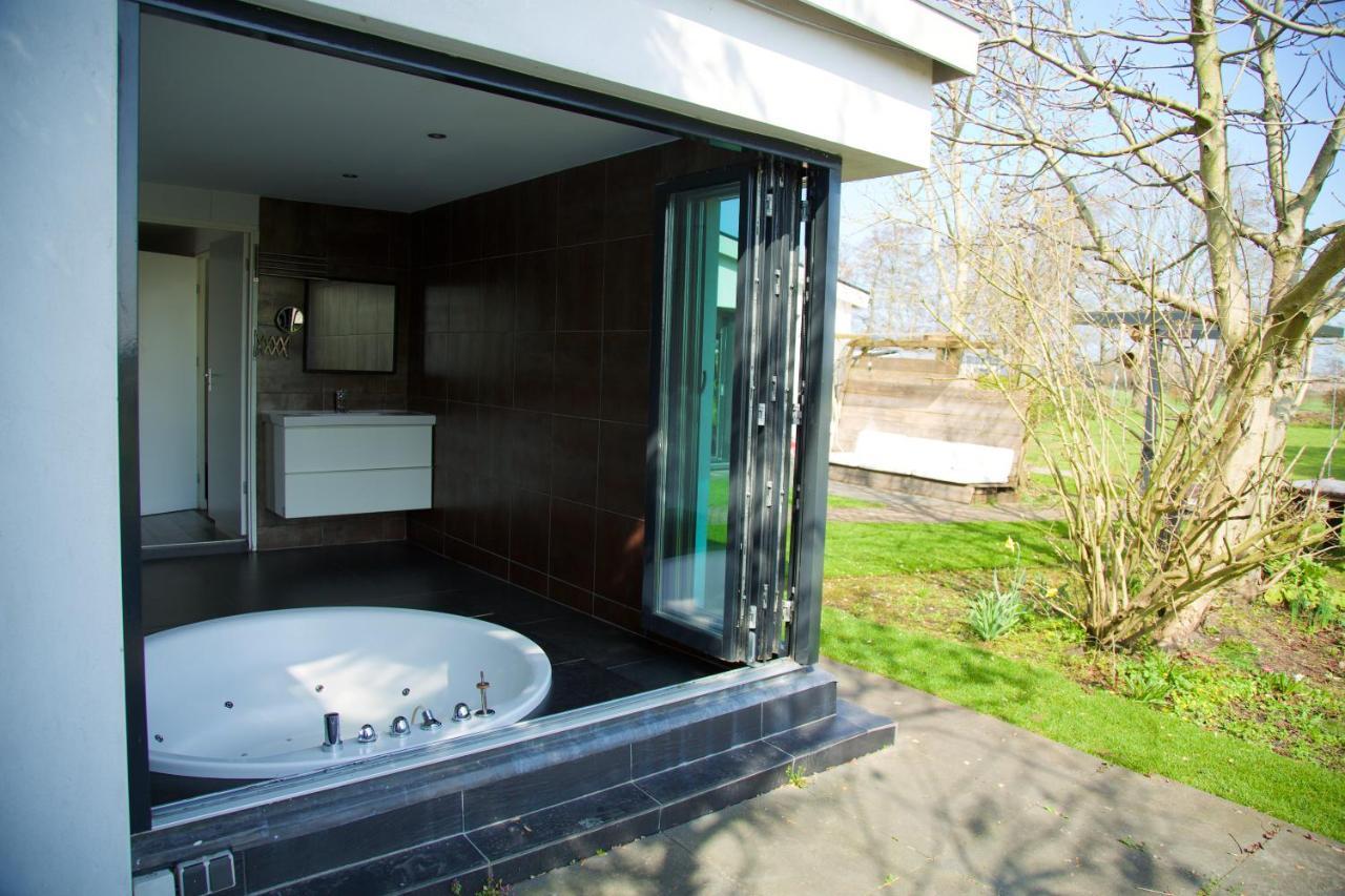 Bungalow Haarlem Amsterdam With Jacuzzi Vijfhuizen ภายนอก รูปภาพ