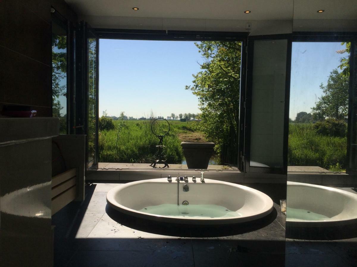 Bungalow Haarlem Amsterdam With Jacuzzi Vijfhuizen ภายนอก รูปภาพ